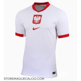 Polonia Maglia Gara Casa Repliche Europei 2024